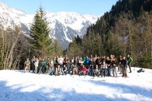 Stage de formation du réseau Loup, en Isère.