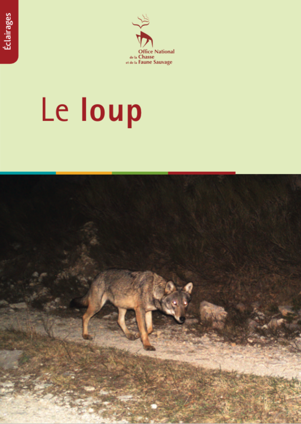 Dépliant sur le loup de l'ONCFS.